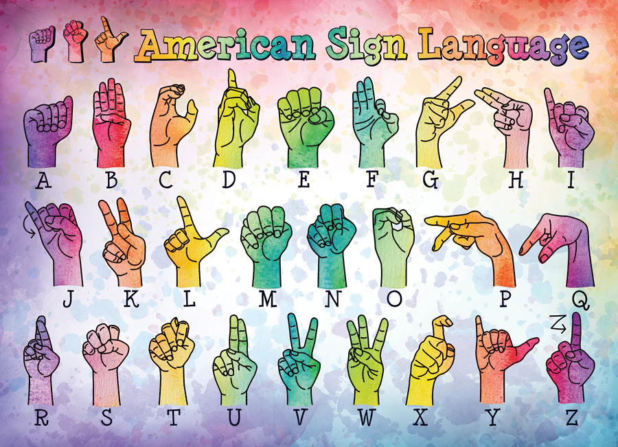 American Sign Language | 500 piece - Image 2