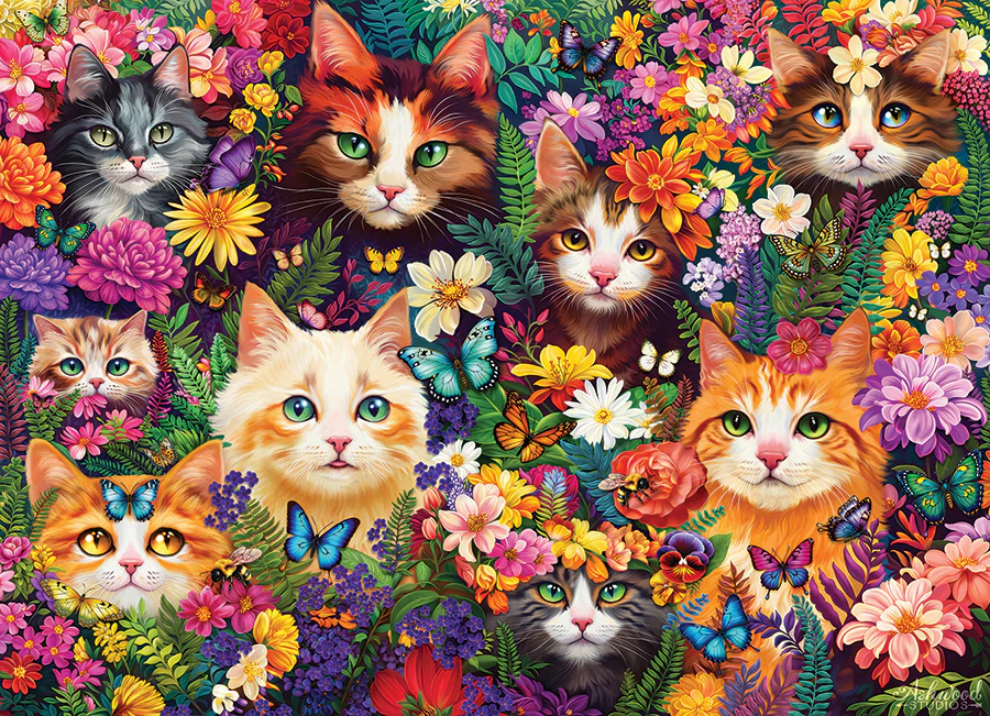 Blooming Whiskers | 1000 Piece - Image 2