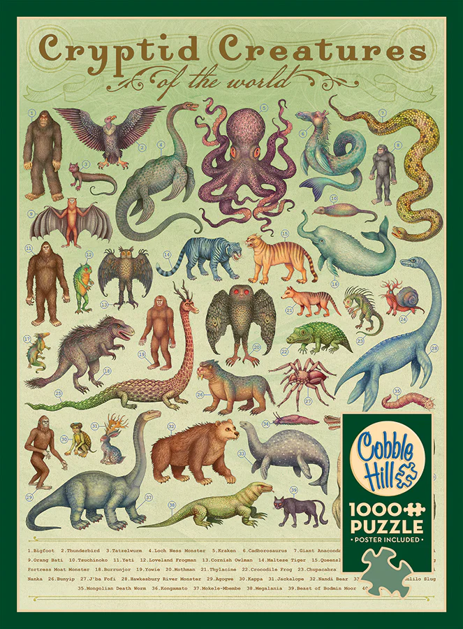 Cryptid Creatures | 1000 Piece - Image 4