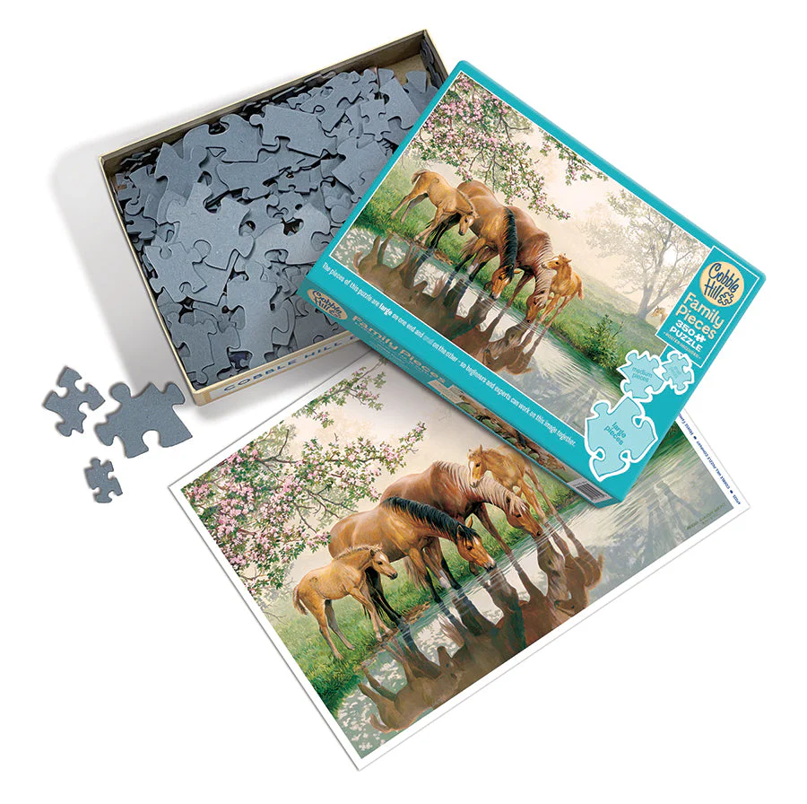 Horse Family (Family) | Family Pieces 350 - Image 3