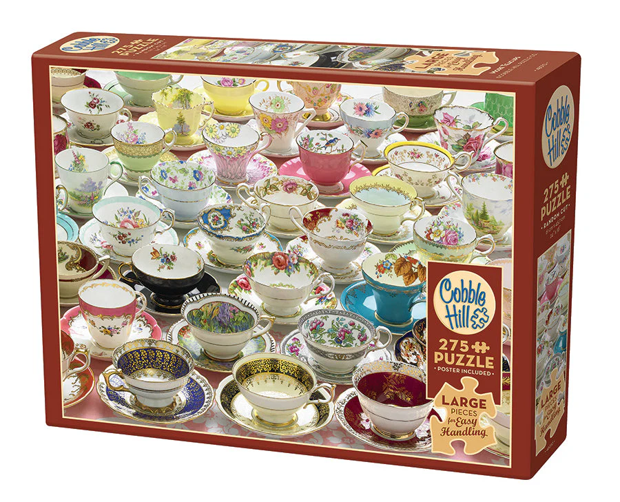 More Teacups | Easy Handling 275 piece