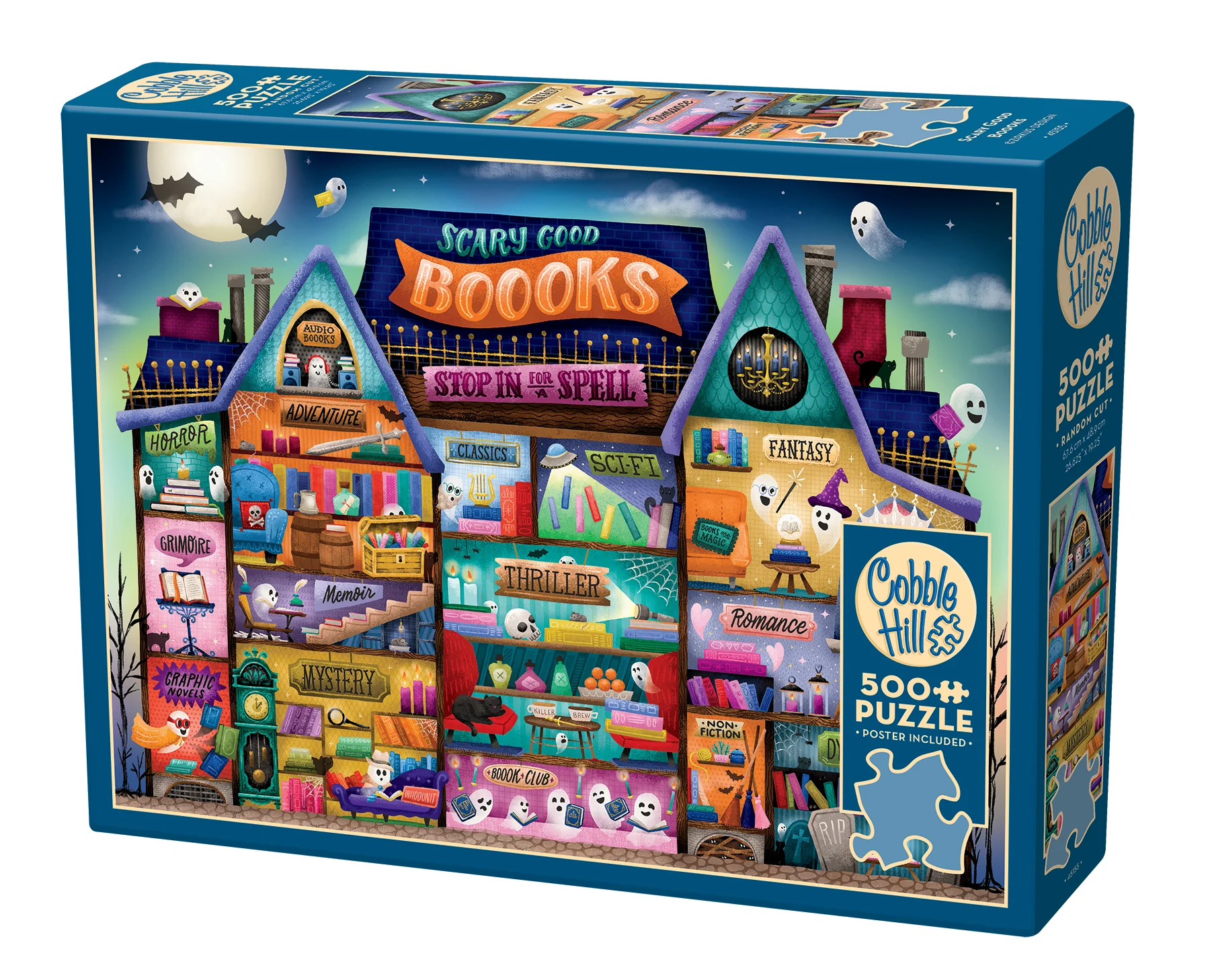 Scary Good Boooks | 500 piece