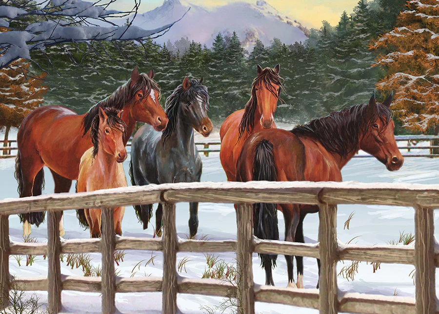 Snowy Pasture (tray) | 35 Piece Tray - Image 3