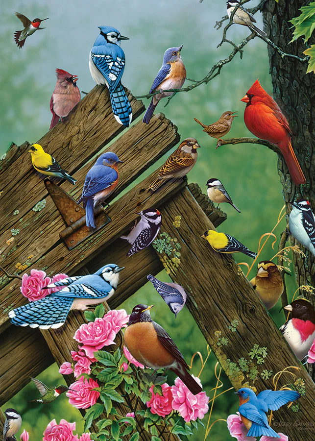 Wildbird Gathering (tray) | 35 Piece Tray - Image 3