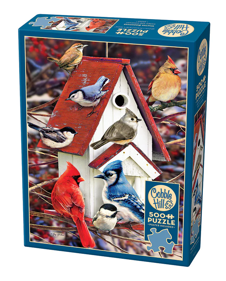 Winter Birdhouse | 500 piece