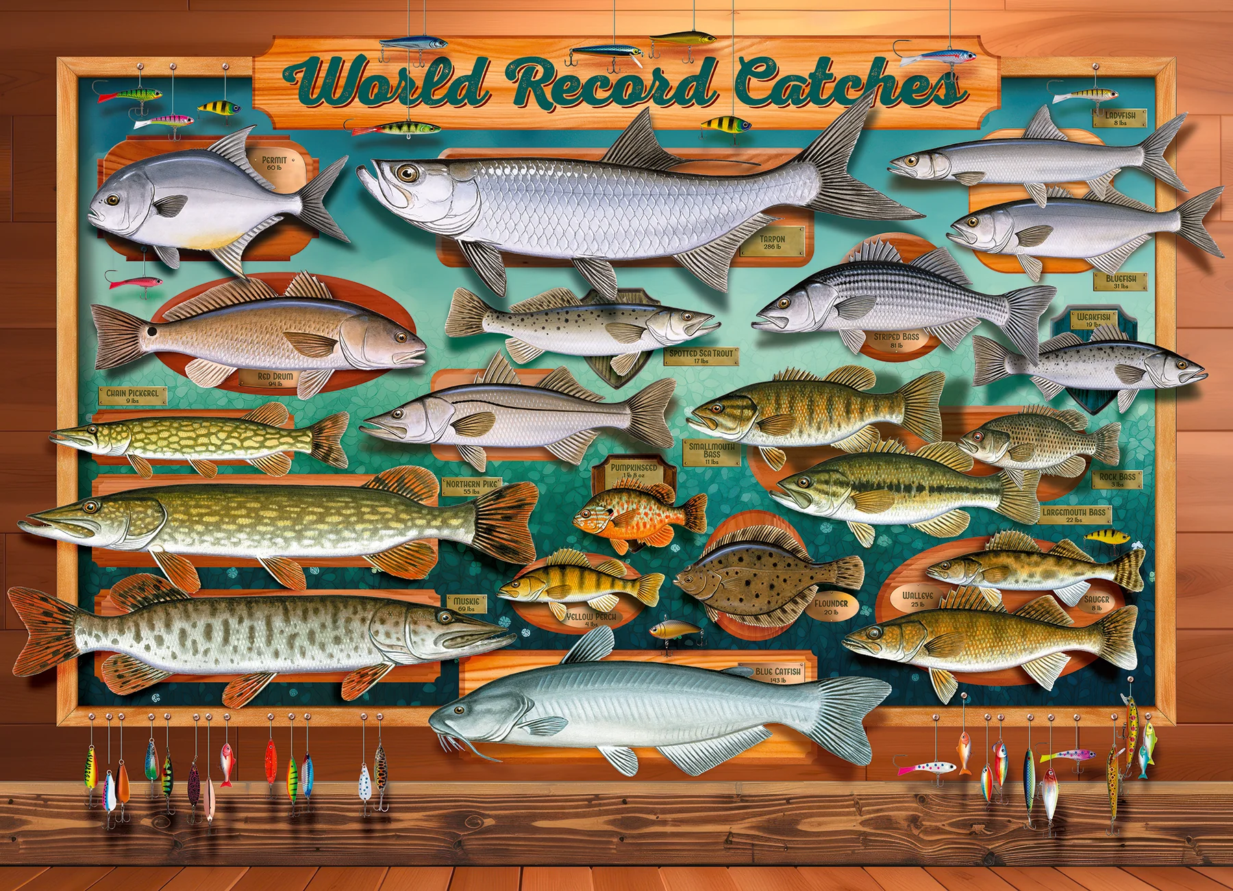 World Record Catches | 500 piece - Image 2